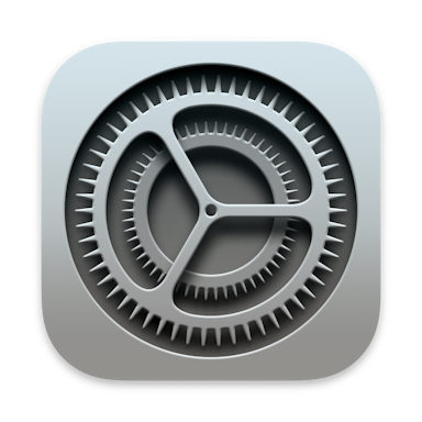 app icon of system-preferences